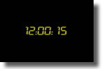 Quorg Screensaver Clock