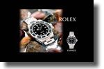 Rolex Screensaver Clock