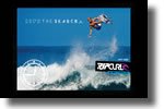 Surfer Screensaver Clock