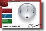 Analog Screensaver Clock