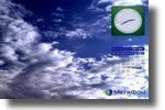 Megafon Screensaver Clock