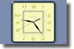 Simple analog Screensaver Clock