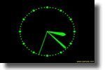 Quantum Screensaver Clock