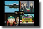 Cartoon South Park Screensaver Clock