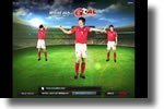 Football team in South Korea Samsung Screensaver Clock