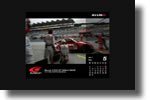 Nismo Nissan Motorsports International Screensaver Clock