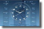 The Russian Railways Screensaver Clock